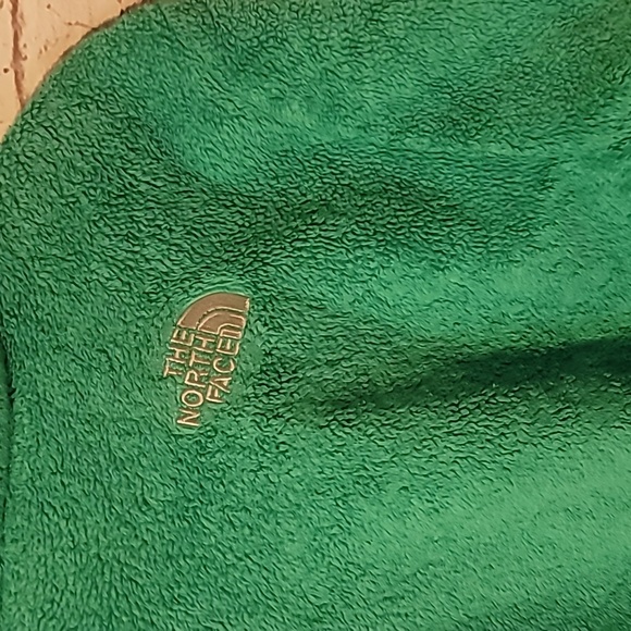 Spring green north face fleece jacket zip medium - Picture 7 of 7